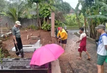 Sambut Ramadhan 1447 H RW 7 dan 9 Lakukan Kerja Bakti