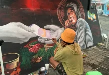 Festival Mural Pasar PON, Seni Hidupkan Ekonomi Rakyat