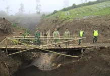 Pascabanjir Bandang, Kodim Purbalingga Percepat Rehabilitasi Infrastruktur