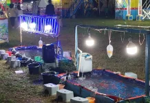 Hiburan, Pasar Malam Kurang Diminati Pengunjung