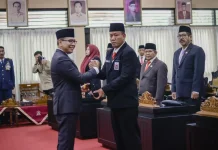 Slamet Resmi Dilantik Gantikan Sutrisno di DPRD Purbalingga
