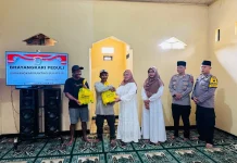 Polsek Bukateja Gelar Pengajian Ramadan, Bhayangkari Berbagi Bingkisan