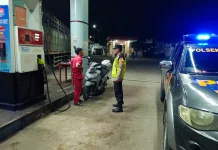 Polri Patroli SPBU, Pastikan Stok BBM Aman jelang Idul Fitri 1447 H