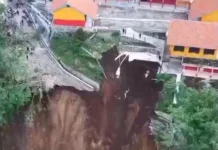Longsor Putus Jalan di Cilibur Brebes, Aktivitas Belajar Siswa Direlokasi