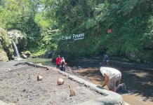 Curug Pinang Baturraden Alami Penurunan Pengunjung Selama Ramadan