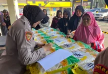 Jelang Idul Fitri, Polres Purbalingga Gelar Gerakan Pangan Murah untuk Masyarakat