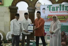 Pemkab Banyumas Salurkan Bantuan Rp18 Juta ke Masjid Al Istiqomah