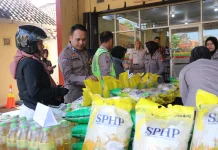 Polres Kebumen Hadirkan Pangan Murah Menjelang Idulfitri