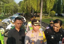 Bus Pariwisata Dilarang Melintas Jalur Clirit, Polres Tegal Alihkan Arus ke Guci