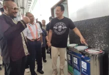 Wamen Lingkungan Hidup Tinjau Langsung Pengelolaan Sampah di Stasiun Tegal