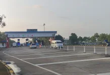 Arus Mudik Kendaraan di Exit GT Tegal Terpantau Senggang pada Minggu Pagi