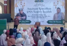 Pengajian Ramadan Ajak Siswa SMAN 1 Sigaluh Introspeksi Diri