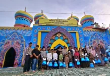 Unik, Posko Terpadu Mudik di Alun-Alun Cilacap Hadir dengan Konsep 1001 Malam