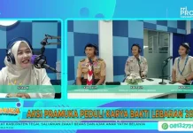 Pramuka Hadir Bantu Pemudik lewat Karya Bakti Lebaran