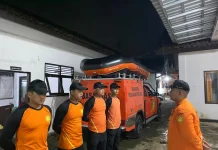 Tim SAR Lakukan Pencarian Warga Tenggelam di Sungai Tajum