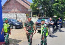 Dandim Banyumas Tinjau Jalur Selatan
