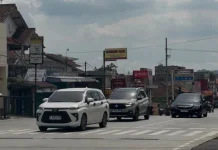 Arus Mudik H-1 Lebaran di Ajibarang Banyumas Terpantau Melandai