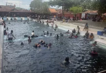 Wisata Air Jalur Mudik Diserbu Pengunjung
