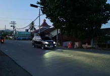 Kendaraan Pemudik lewat Jalur Selatan Selatan Landai