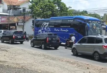Arus Balik Lebaran di Simpang Rawalo Terpantau Lancar dan Kondusif