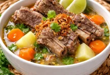 Sop Iga Aal Rumahan, Hangatkan Suasana Keluarga