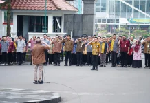 Apel Perdana Usai Lebaran, ASN Banyumas Diminta Kembali Produktif