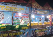 Bazar Sembako Murah PKDP Padati Menara Teratai Purwokerto