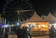 Pasar Malam Menara Teratai Sedot Antusiasme Warga Banyumas