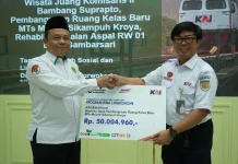 Peduli Sosial, KAI Daop 5 Purwokerto Salurkan TJSL Ratusan Juta