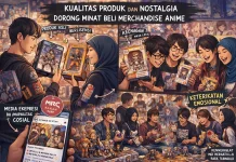 Kualitas Produk dan Nostalgia Dorong Minat Beli Merchandise Anime
