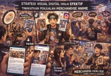 Strategi Visual Digital Dinilai Efektif Tingkatkan Penjualan Merchandise Anime