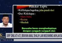 Takwa: antara Kesungguhan Iman dan Kehati-hatian Hidup