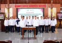 Dewan Kehormatan dan Pengurus PMI Banyumas 2026-2031 Resmi Dilantik