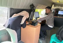 Pelayanan SIM Keliling Polres Tegal Permudah Masyarakat Perpanjang SIM