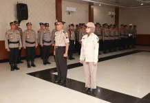 Tanda Apresiasi, Polresta Cilacap Naikkan Pangkat Personel Terpilih