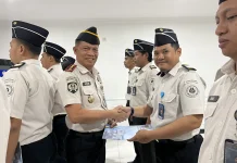 Belasan Pegawai Lapas Brebes Terima Penghargaan Pengabdian