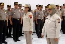 Polres Tegal Gelar Kenaikan Pangkat PNS Polri TMT April 2026