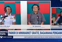 Pengawasan Parkir Gratis Minimarket Diperketat