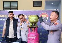 Polres Brebes Berhasil Ungkap Kasus Pengoplosan LPG Subsidi di Gudang Sekolah