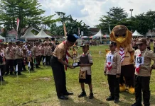 Barung Merah SDN 2 Papringan Raih Juara 1 Pesta Siaga Kwarcab Banyumas