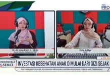 Investasi Kesehatan Anak Dimulai dari Gizi sejak Dini