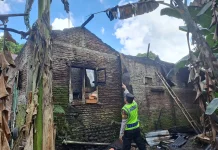 Kebakaran Rumah di Kutasari, Polisi Periksa TKP dan Ungkap Penyebabnya