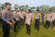 Tingkatkan Kemampuan, Polres Purbalingga Terus Gelar Latihan Dalmas