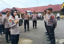 Latih Kesiapsiagaan, Polres Purbalingga Gelar Simulasi Sispam Mako