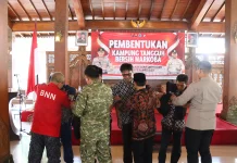 Seluruh Desa di Bumiayu Ditetapkan sebagai Kampung Tangguh Bersih Narkoba