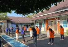 Warga Binaan Rutan Banyumas Rutin Ikuti Senam Berkelanjutan