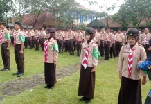 Puluhan Siswa Kader Adiwiyata SMAN 1 Sigaluh Dikukuhkan