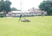 Area Rumput Alun-Alun Purwokerto Dibuka, “Dijaga, Ya!”