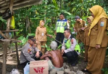 Aksi Peduli, Polisi di Purbalingga Bersama Instansi Terkait Sambangi Tunawisma