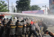 Polres Purbalingga Gelar Simulasi Latihan Kesiapan Kesatuan Hadapi Kontijensi